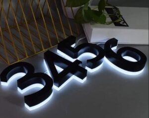 Gia Công Chữ Inox Đen