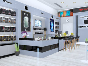 Thi Công Showroom Iphone | Minh Apple