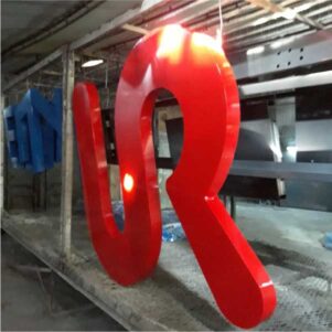 Sản Xuất Chữ Tole Khổ Lớn Tại TP.HCM